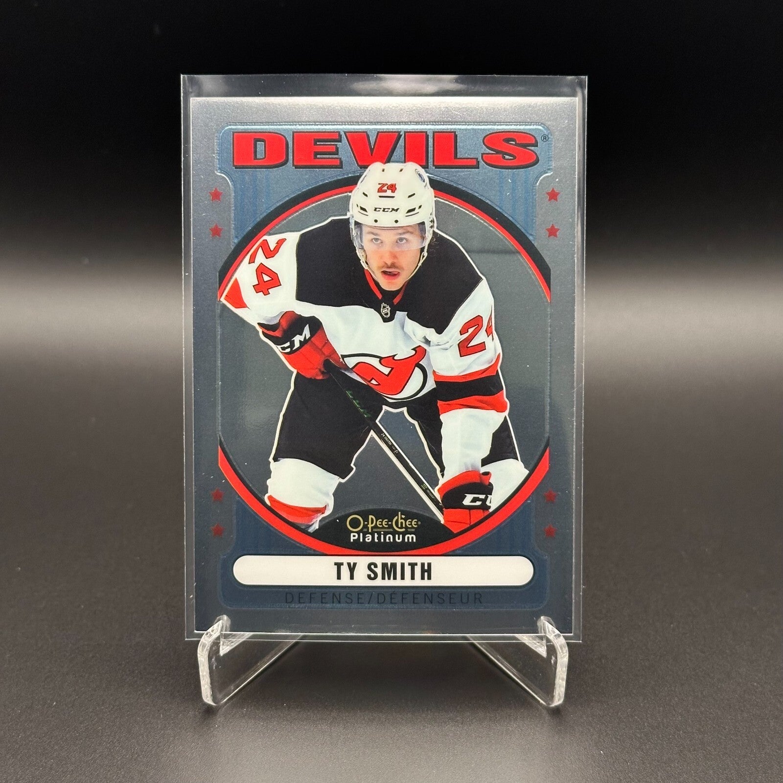 2021-22 O-Pee-Chee Platinum TY SMITH #R-62 Retro - New Jersey Devils