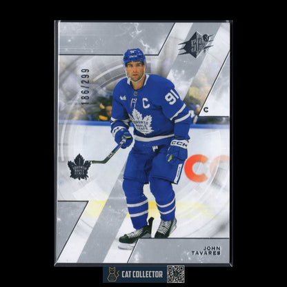 2023-24 UD SPx JOHN TAVARES #3 /299 Toronto Maple Leafs