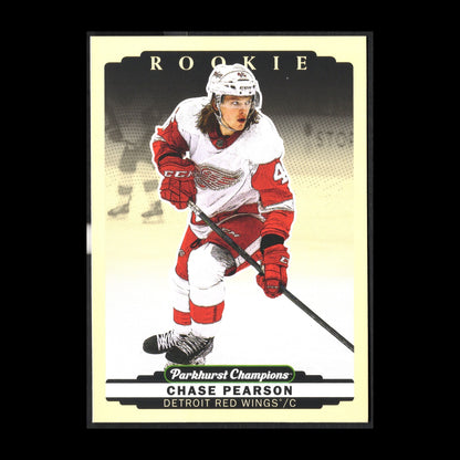 2022-23 UD Parkhurst Champions CHASE PEARSON #298 Rookie RC - Detroit Red Wings