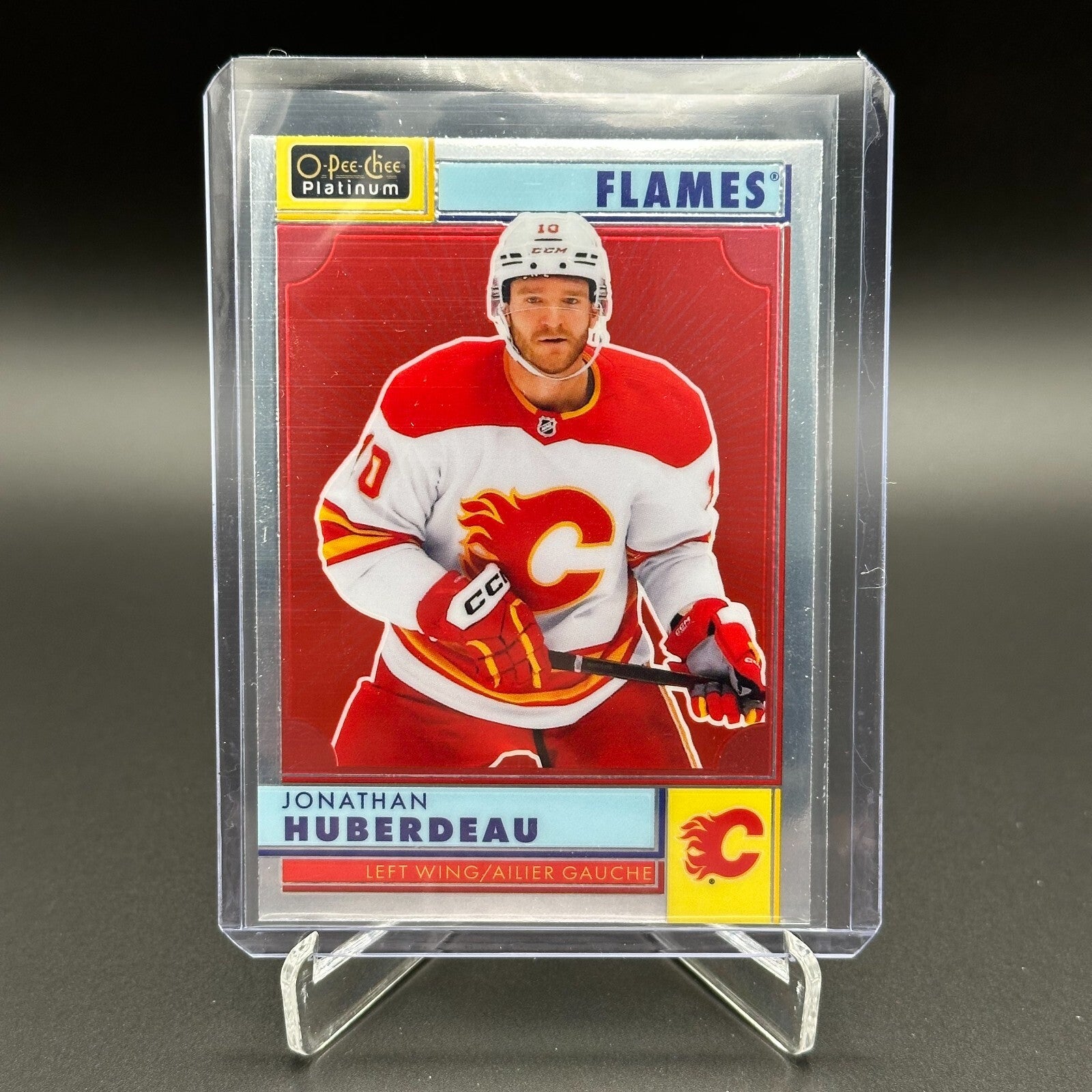 2022-23 O-Pee-Chee Platinum JONATHAN HUBERDEAU #R-35 Retro - Calgary Flames
