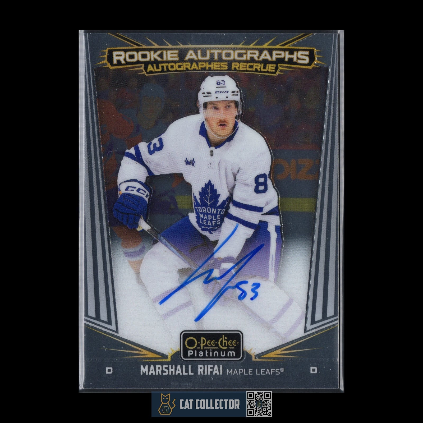 2024-25 O-Pee-Chee Platinum MARSHALL RIFAI #R-MR Rookie Autograph RC