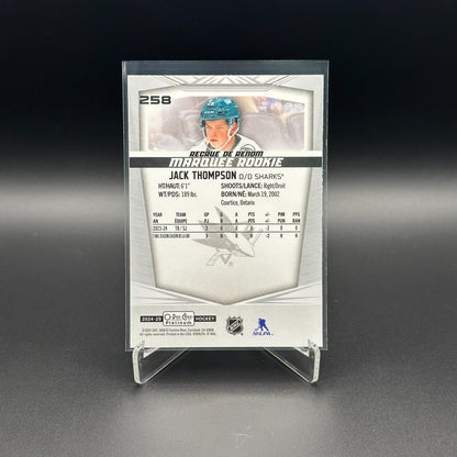 2024-25 O-Pee-Chee Platinum JACK THOMPSON #258 Marquee Rookie RC
