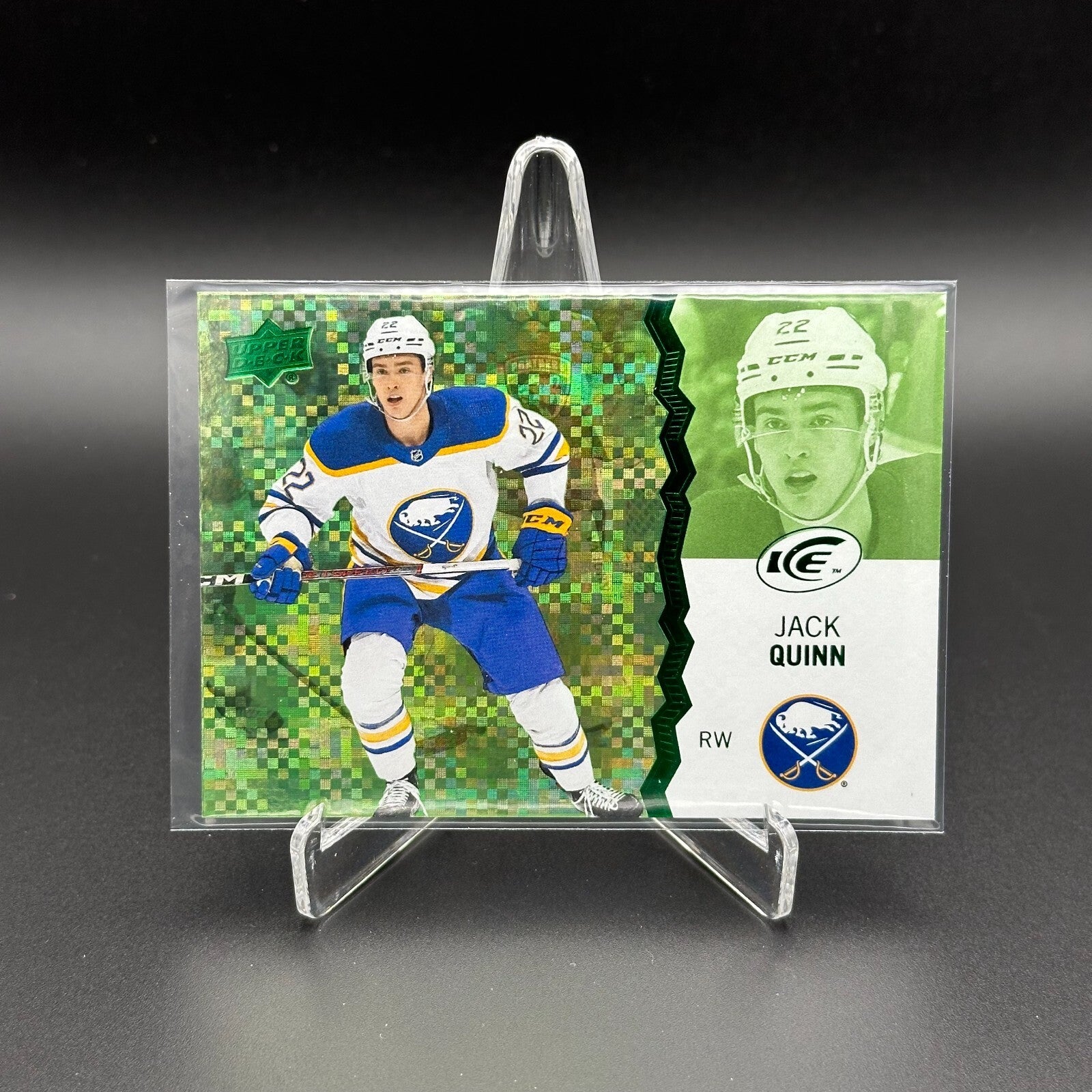 2023-24 Upper Deck Ice BASE & ROOKIE Green parallel ~ YOU PICK from the list!