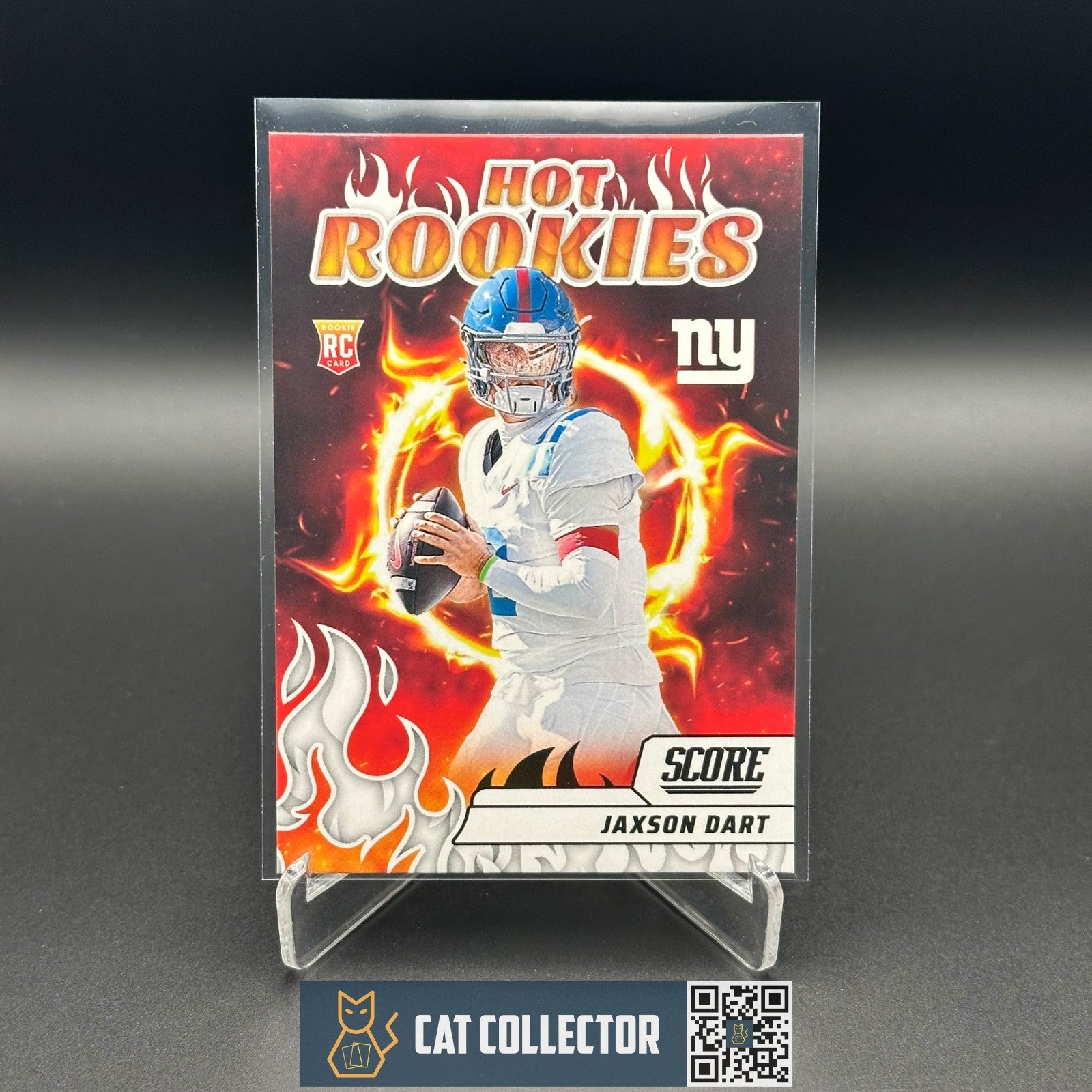 2025 Panini Score JAXSON DART #6 Hot Rookies RC - New York Giants