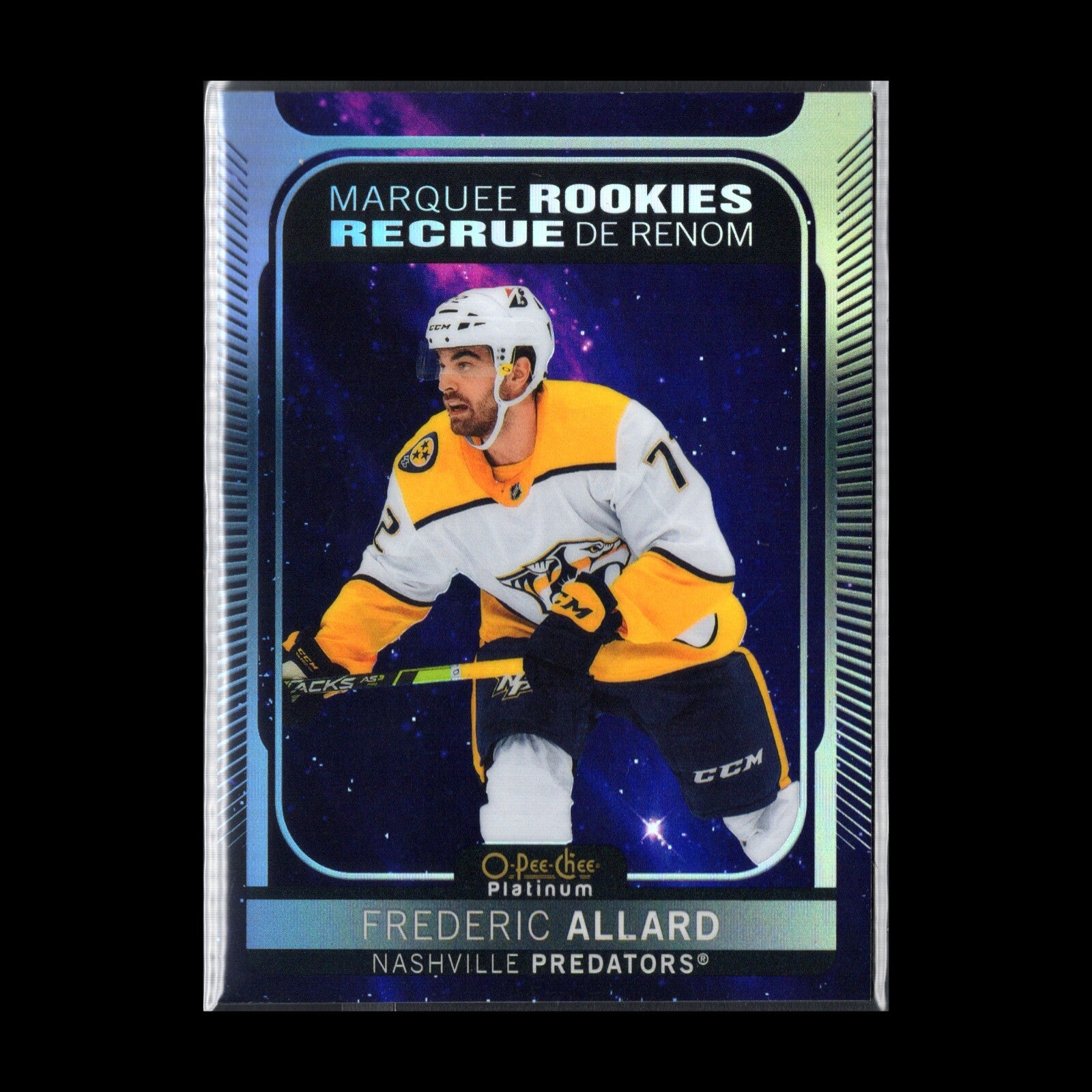 2021-22 O-Pee-Chee Platinum FREDERIC ALLARD #253 Marquee Rookie Cosmic RC /65