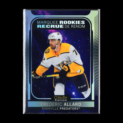 2021-22 O-Pee-Chee Platinum FREDERIC ALLARD #253 Marquee Rookie Cosmic RC /65