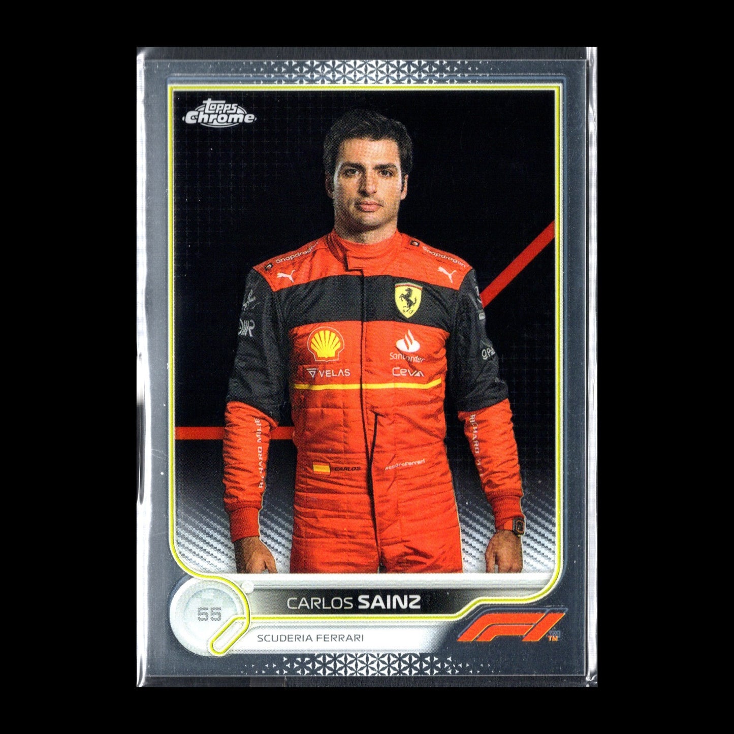 2022 Topps Chrome F1 Formula 1 CARLOS SAINZ #29 - Scuderia Ferrari
