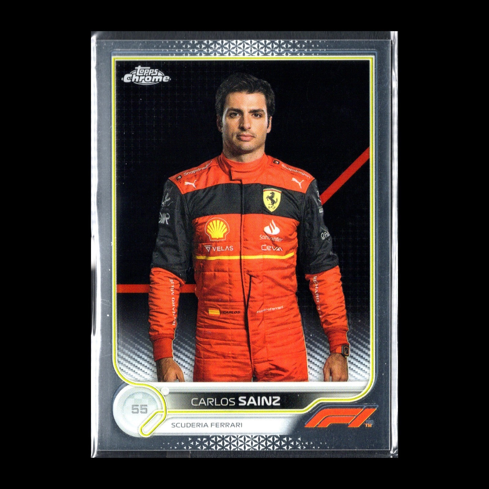 2022 Topps Chrome F1 Formula 1 CARLOS SAINZ #29 - Scuderia Ferrari