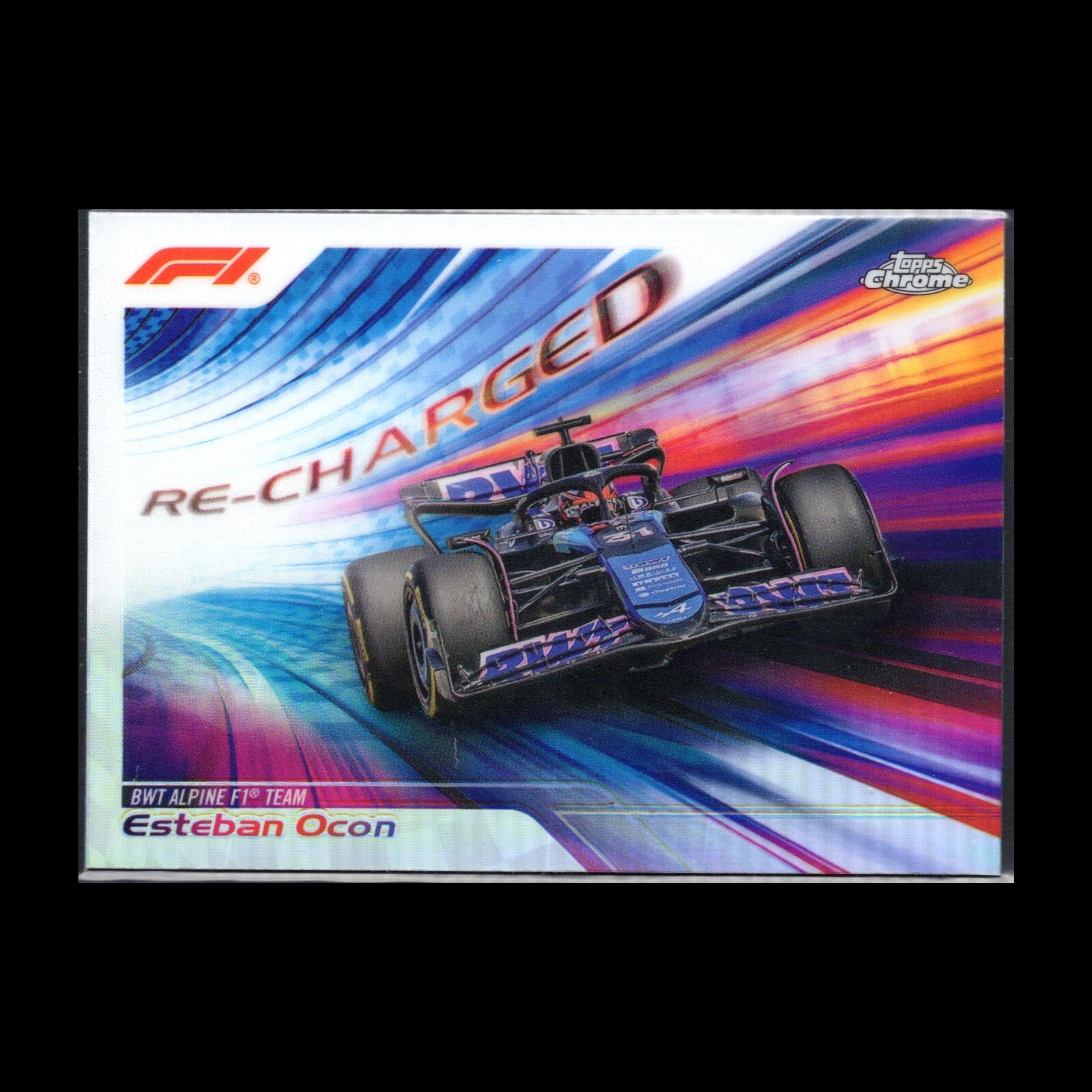 2024 Topps Chrome Formula 1 ESTEBAN OCON #RECH-9 Re-Charged