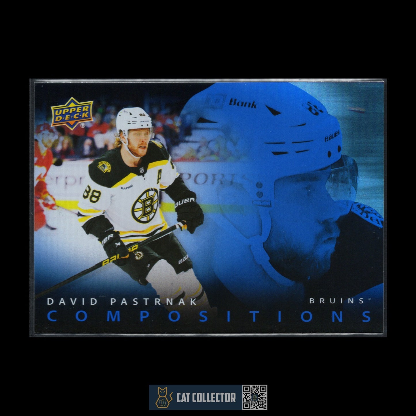 2025-26 UD Series 1 DAVID PASTRNAK #CMP-16 Compositions - Boston Bruins
