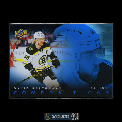 2025-26 UD Series 1 DAVID PASTRNAK #CMP-16 Compositions - Boston Bruins