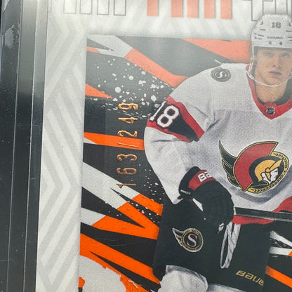 2023-24 UD Credentials TIM STUTZLE #64 Orange /249 - Ottawa Senators