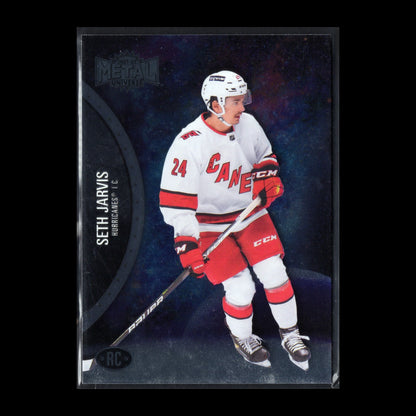 2021-22 SkyBox Metal Universe SETH JARVIS #156 Rookie RC - Carolina Hurricanes