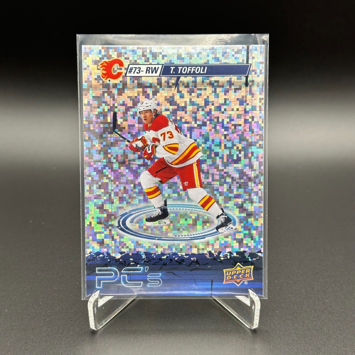 2023-24 UD Series 2 TYLER TOFFOLI #PC-13 PC's Sparkle - Calgary Flames