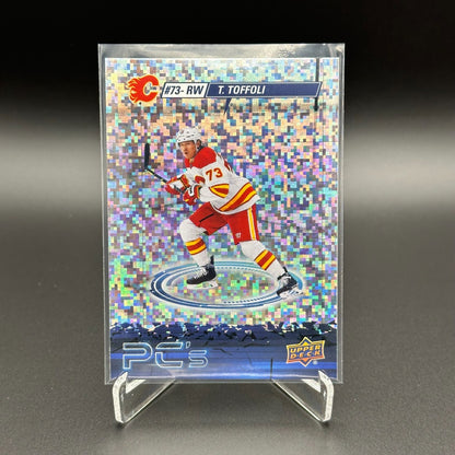 2023-24 UD Series 2 TYLER TOFFOLI #PC-13 PC's Sparkle - Calgary Flames