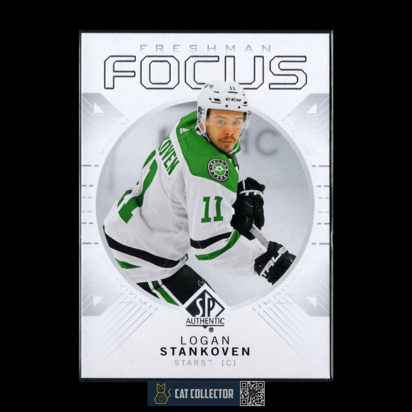 2024-25 UD SP Authentic LOGAN STANKOVEN #FF-39 Freshman Focus