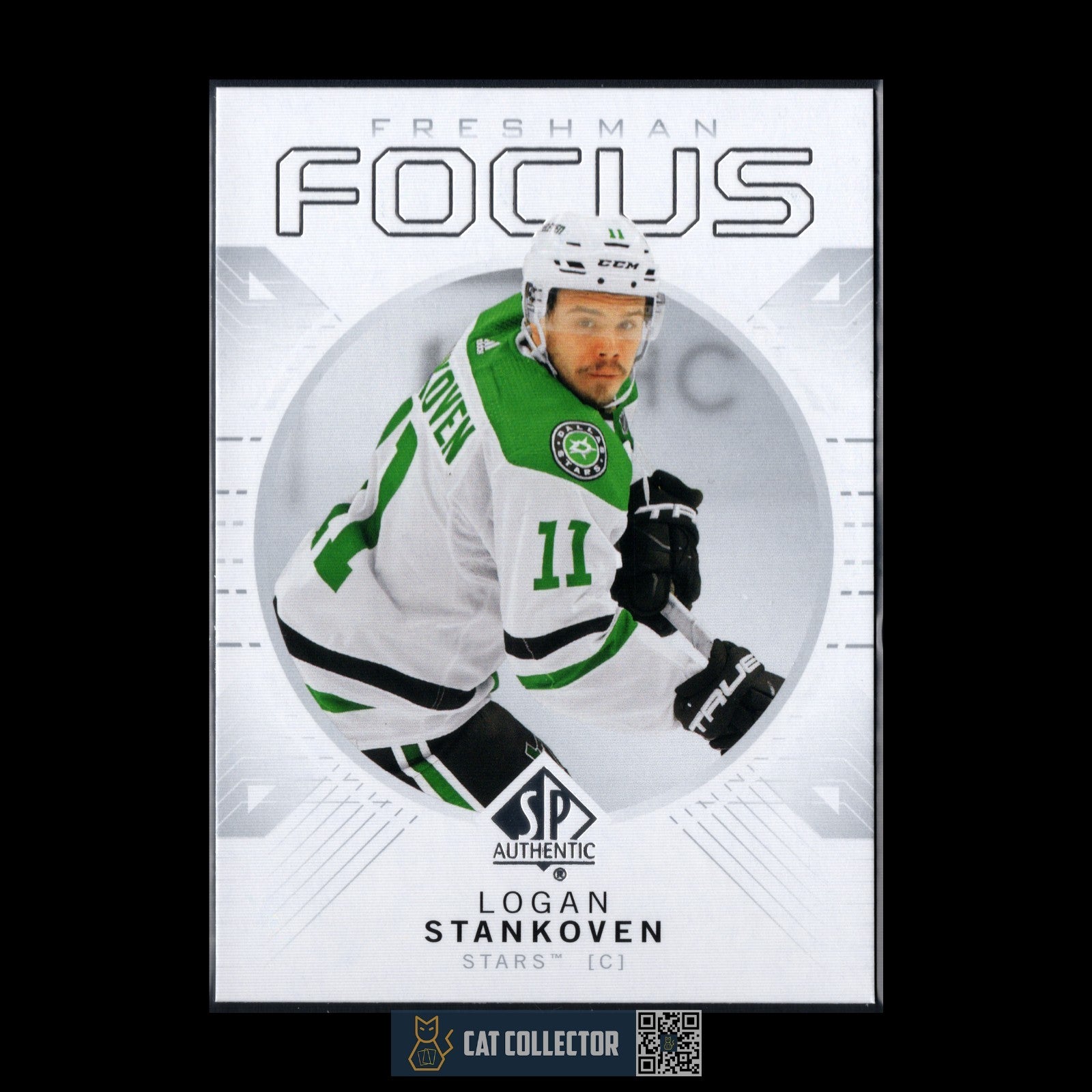 2024-25 UD SP Authentic LOGAN STANKOVEN #FF-39 Freshman Focus