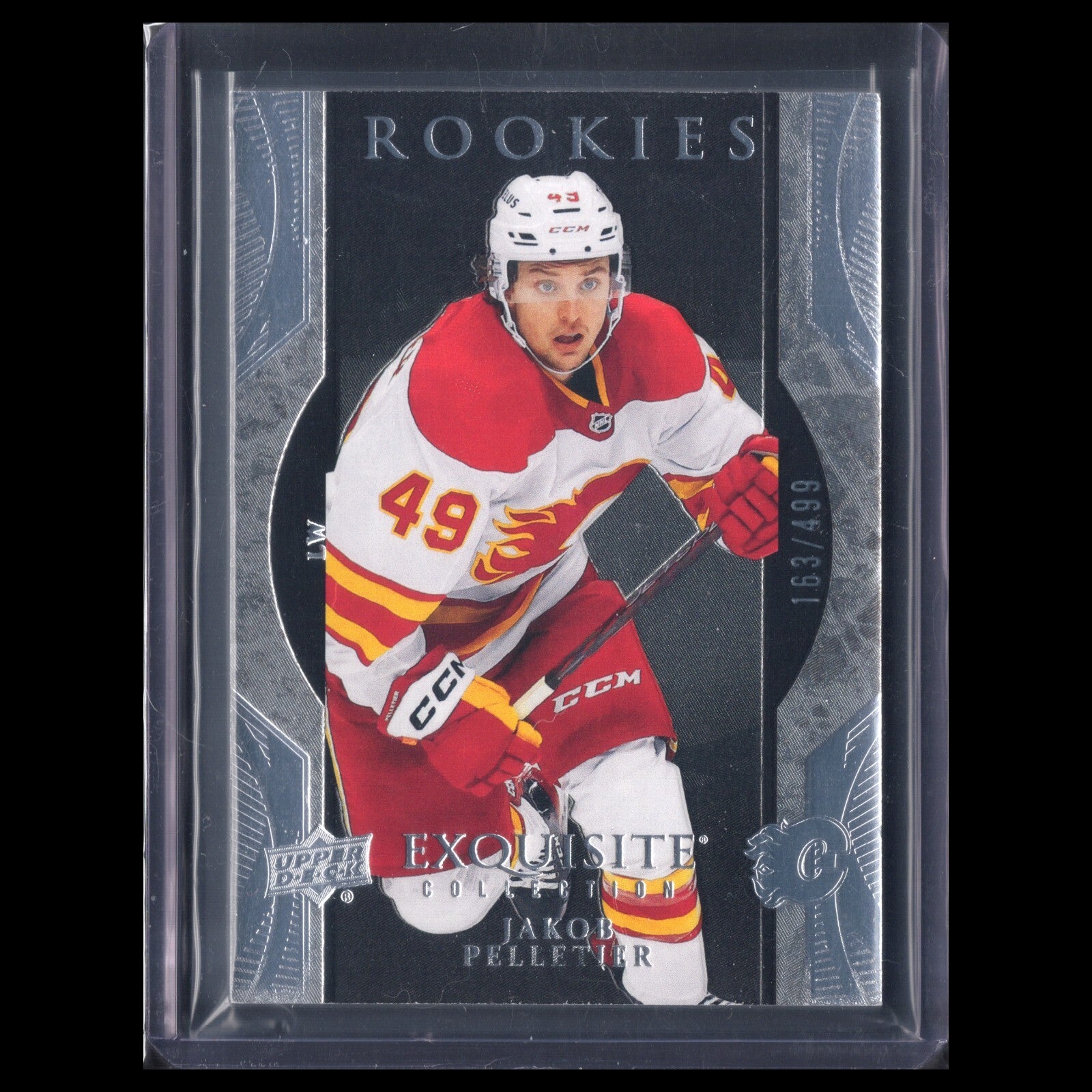2023-24 UD Exquisite Collection JAKOB PELLETIER #R6 Rookie 163/499
