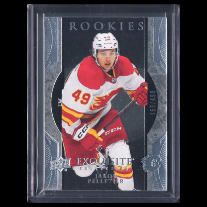 2023-24 UD Exquisite Collection JAKOB PELLETIER #R6 Rookie 163/499