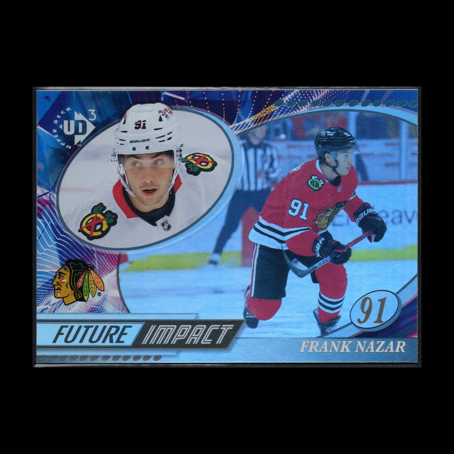 2024-25 UD Extended series FRANK NAZAR #UD3-28 Future Impact Rookie RC