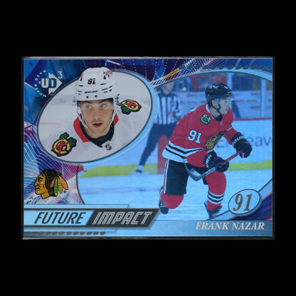 2024-25 UD Extended series FRANK NAZAR #UD3-28 Future Impact Rookie RC