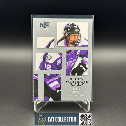 2024-25 Upper Deck PWHL KELLY PANNEK #UDP-8 UD Portraits - Minnesota Frost