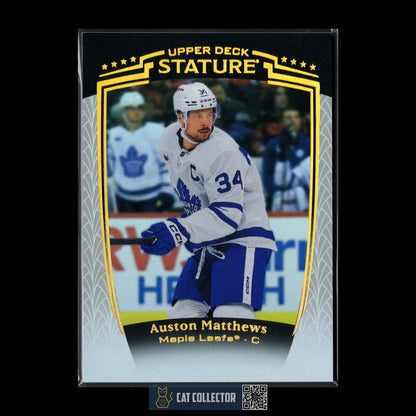 2024-25 Upper Deck Stature AUSTON MATTHEWS #9 Toronto Maple Leafs