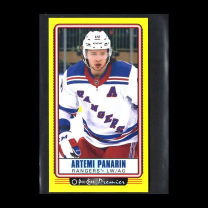 2021-22 O-Pee-Chee Premier ARTEMI PANARIN #P-32 Tallboys Yellow border
