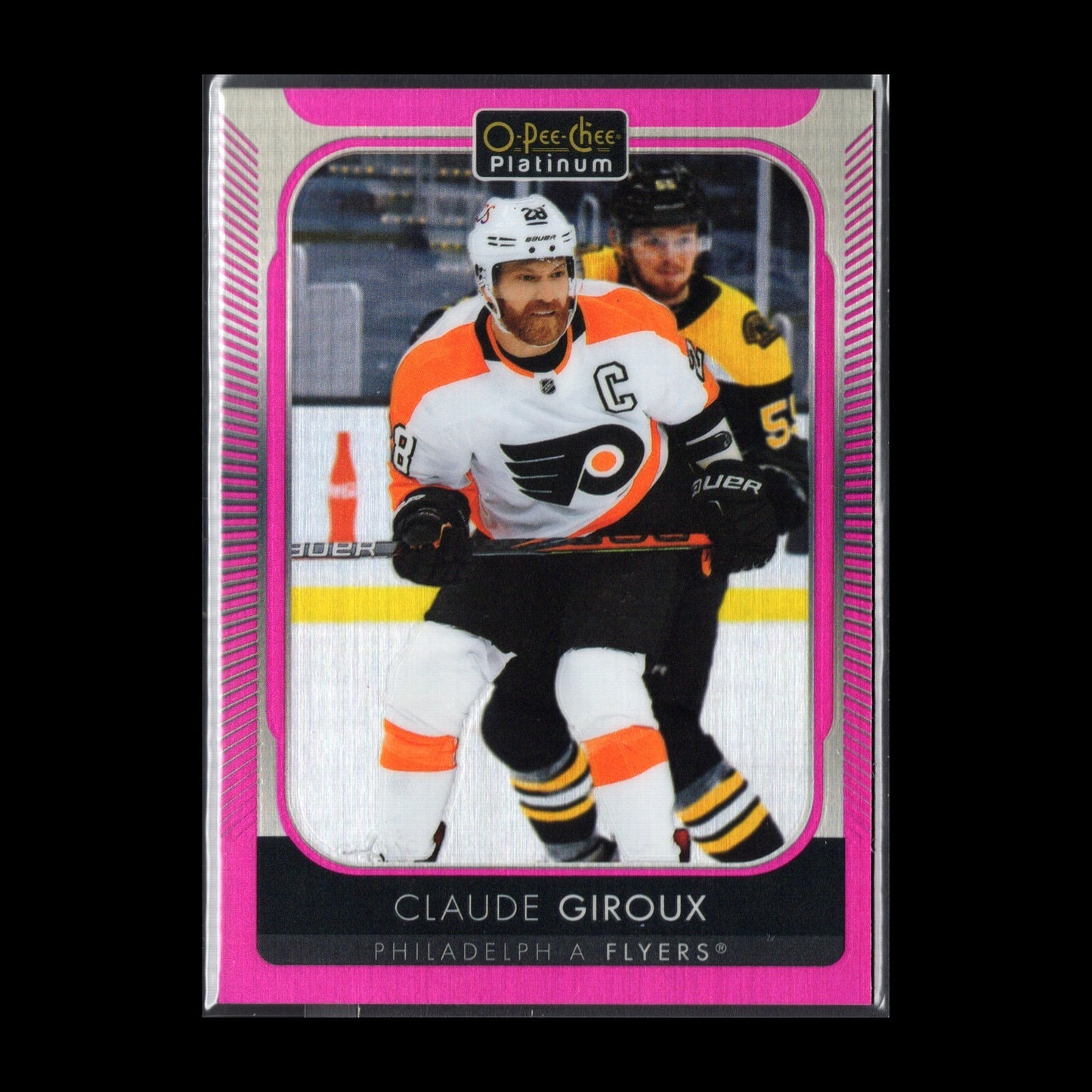 2021-22 O-Pee-Chee Platinum CLAUDE GIROUX #22 Matte Pink