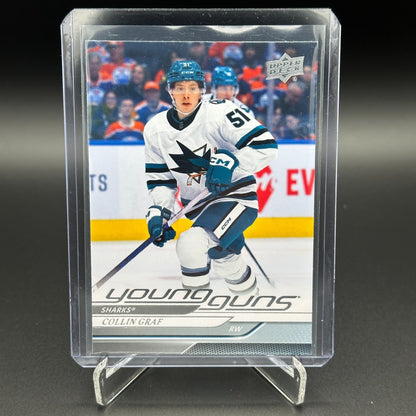 2024-25 Upper Deck Series 1, 2 and Extended YOUNG GUNS ~ YOU PICK from the list!