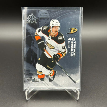 2021-22 UD Extended series TREVOR ZEGRAS #1 Reflections - Anaheim Ducks