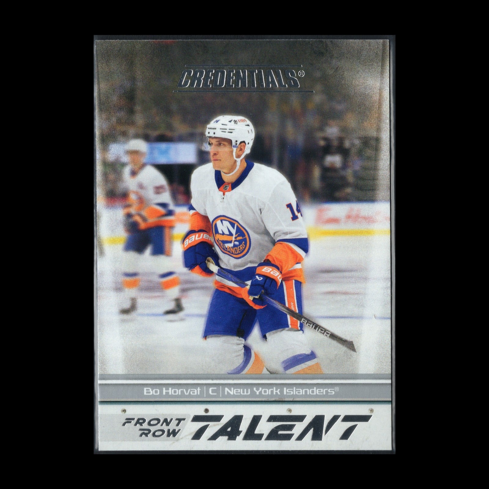 2024-25 UD Credentials BO HORVAT #FRT-BH Front Row Talent - New York Islanders