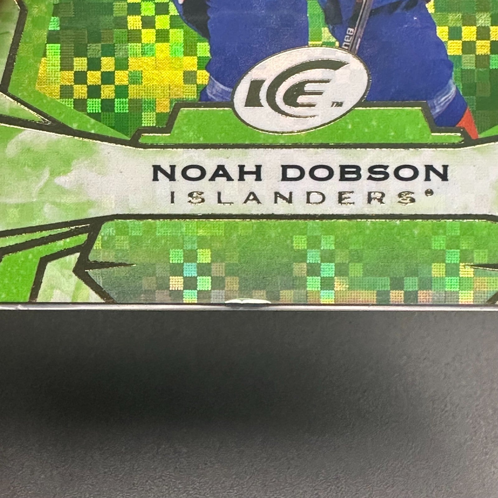 2022-23 UD Ice NOAH DOBSON #88 Green