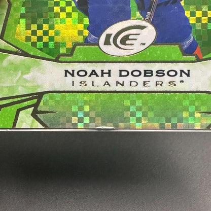 2022-23 UD Ice NOAH DOBSON #88 Green