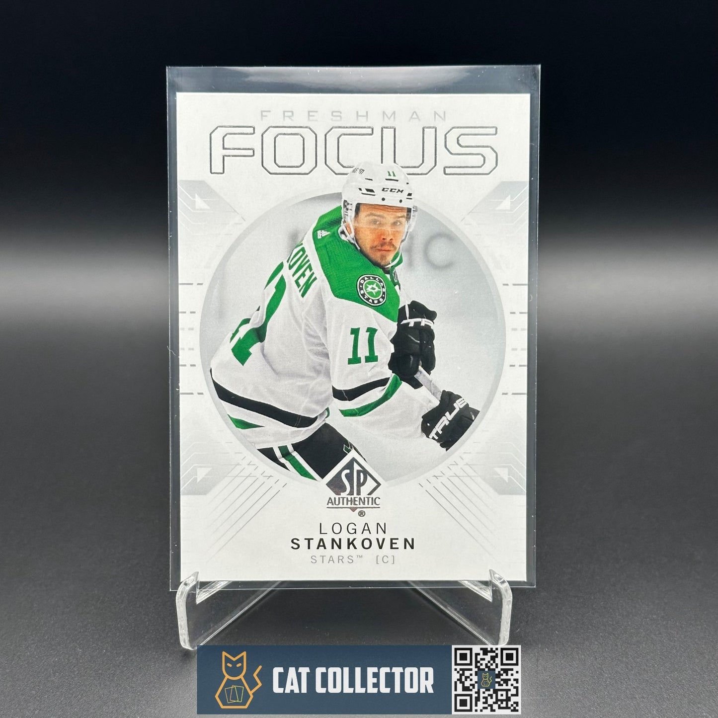 2024-25 UD SP Authentic LOGAN STANKOVEN #FF-39 Freshman Focus