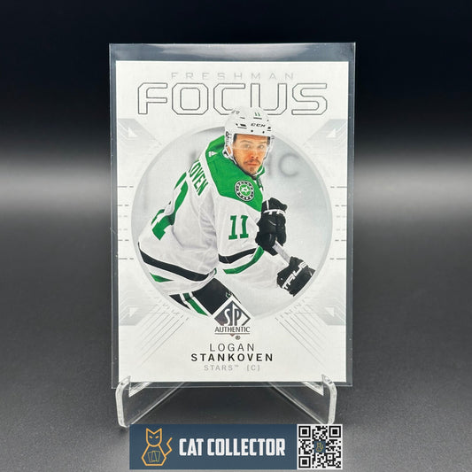 2024-25 UD SP Authentic LOGAN STANKOVEN #FF-39 Freshman Focus