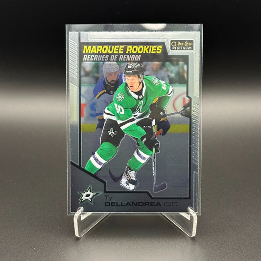 2020-21 O-Pee-Chee Platinum TY DELLANDREA #167 Marquee Rookies RC - Dallas Stars