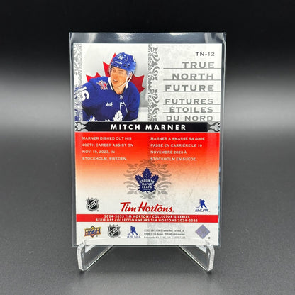 2024-25 UD Tim Hortons MITCH MARNER #TH-12 True North Future Toronto Maple Leafs