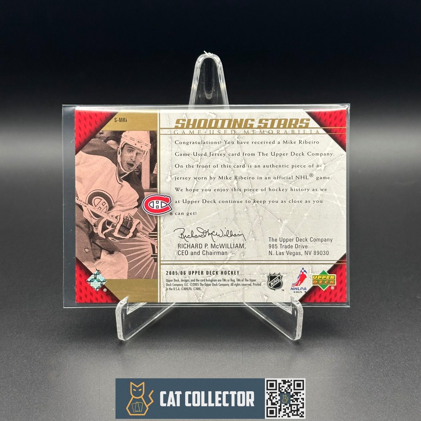 2005-06 Upper Deck MIKE RIBEIRO #S-MRi Shooting stars Jersey