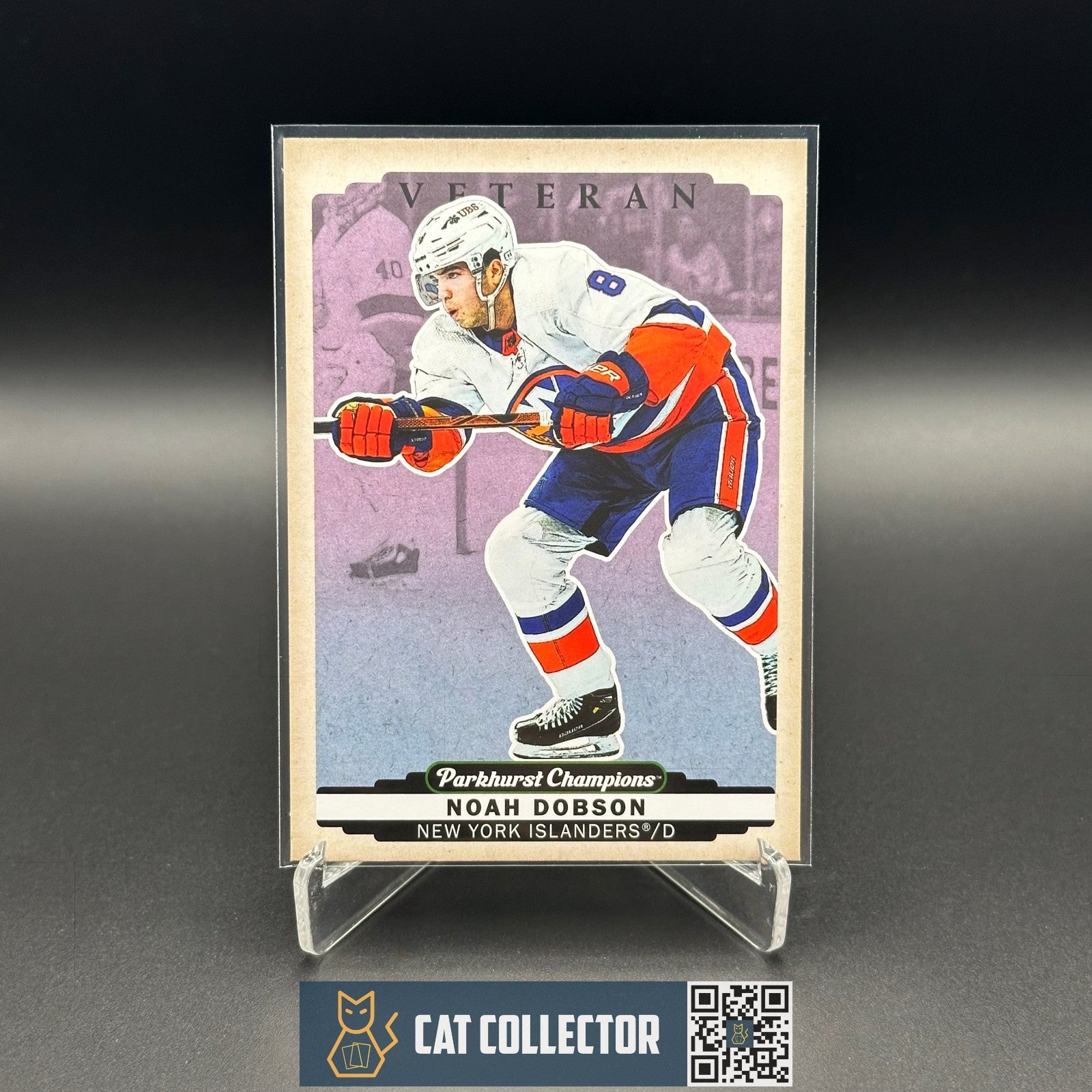 2022-23 UD Parkhurst Champions NOAH DOBSON #37 Color Variation