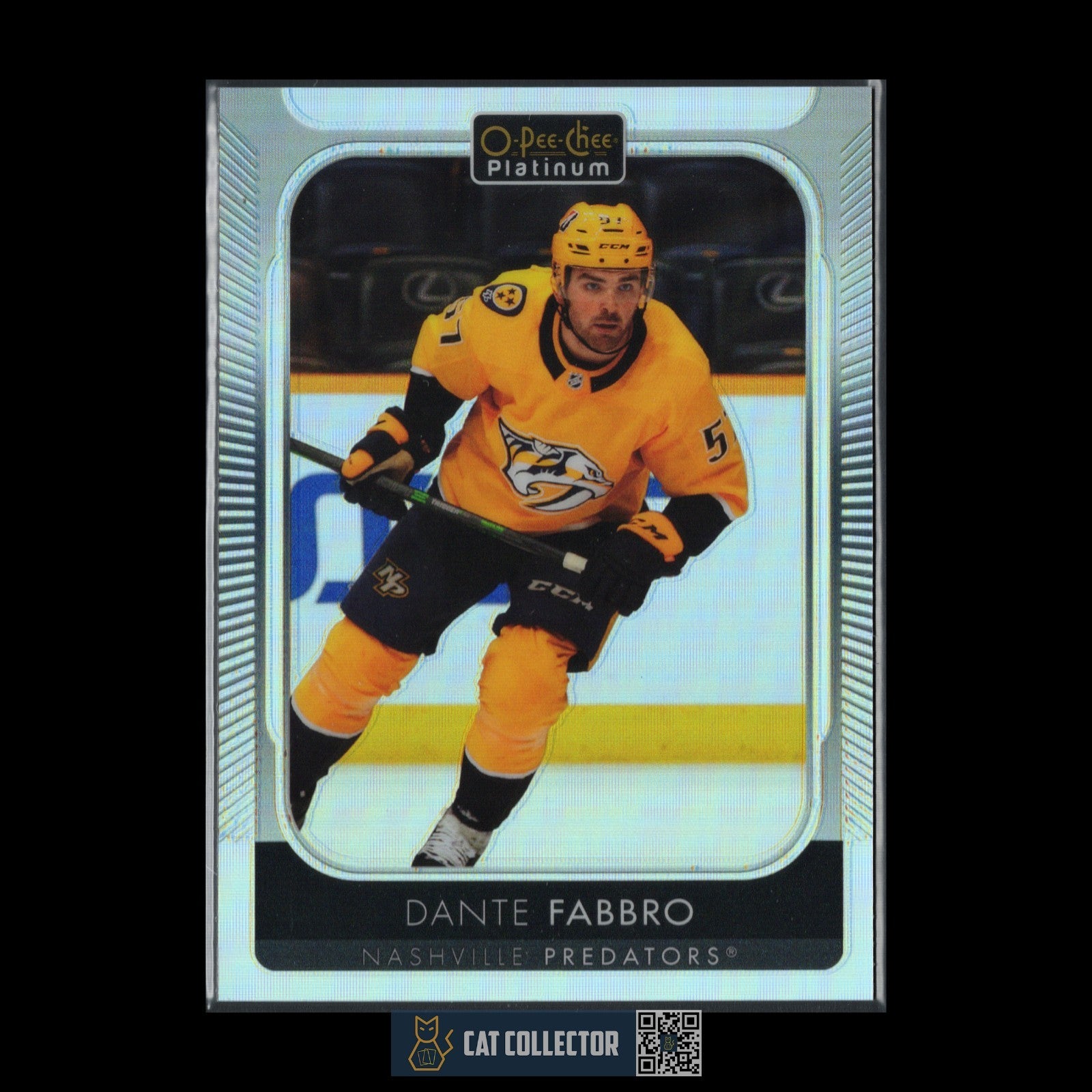 2021-22 O-Pee-Chee Platinum DANTE FABBRO #104 Rainbow