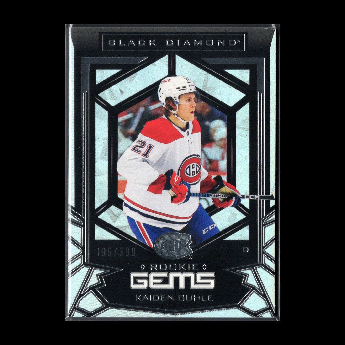 2022-23 UD Black Diamond KAIDEN GUHLE #RG-KG Rookie Gems RC /399