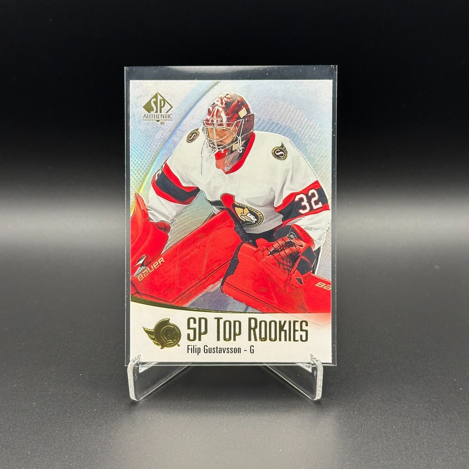 2021-22 UD SP Authentic FILIP GUSTAVSSON #TR-21 SP Top Rookies RC