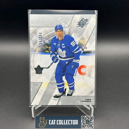2023-24 UD SPx JOHN TAVARES #3 /299 Toronto Maple Leafs
