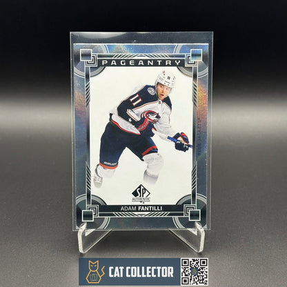 2024-25 UD SP Authentic ADAM FANTILLI #P-62 Pageantry