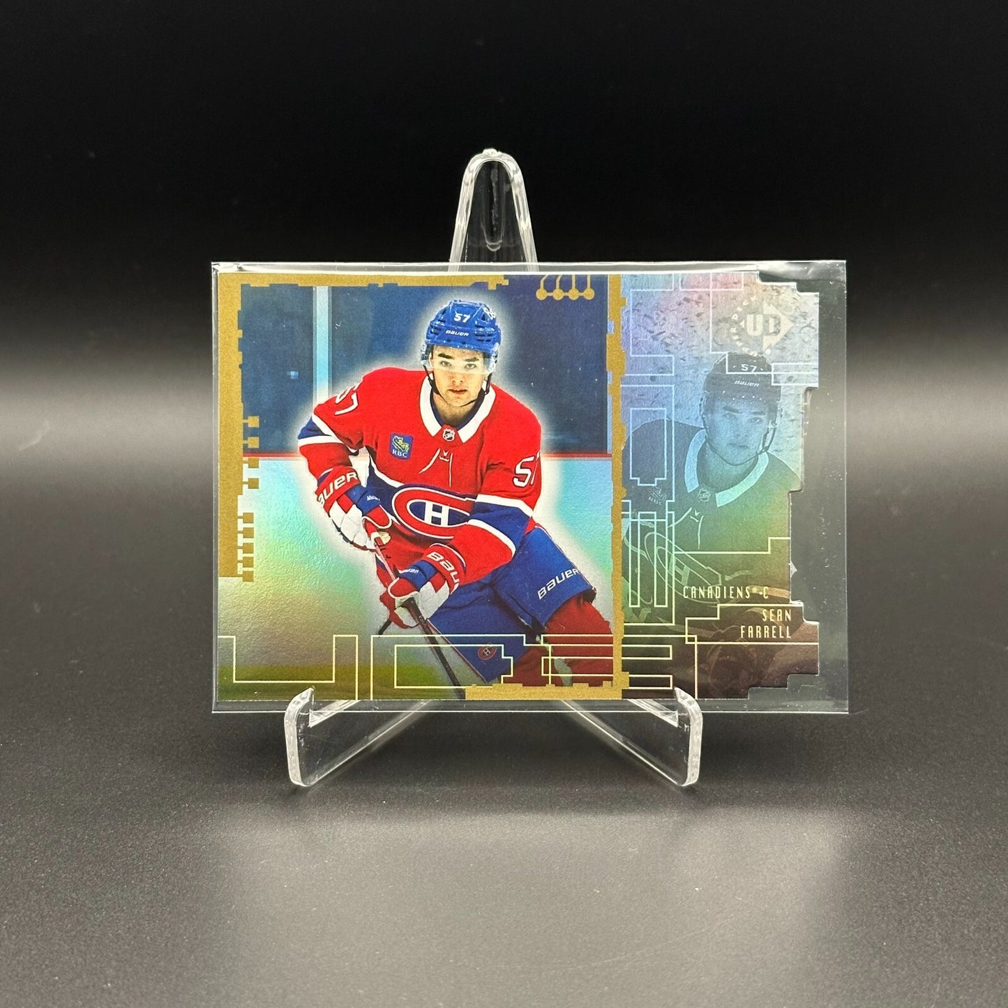2024-25 UD Extended Series SEAN FARRELL #UD3-13 Die-cut 1998-99 UD3 Rookie RC
