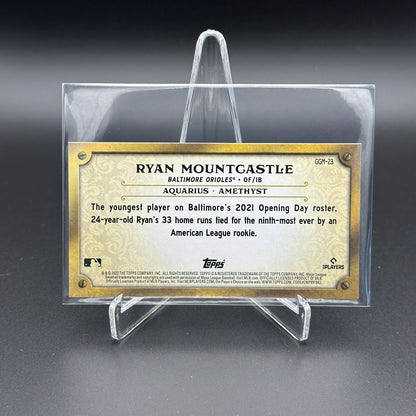 2022 Topps Gypsy Queen RYAN MOUNTCASTLE #GGM-23 GQ Gems Mini - Baltimore Orioles