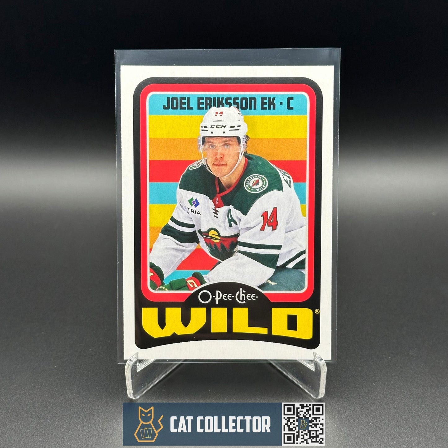 2024-25 O-Pee-Chee Hockey JOEL ERIKSSON EK #177 Retro - Minnesota Wild
