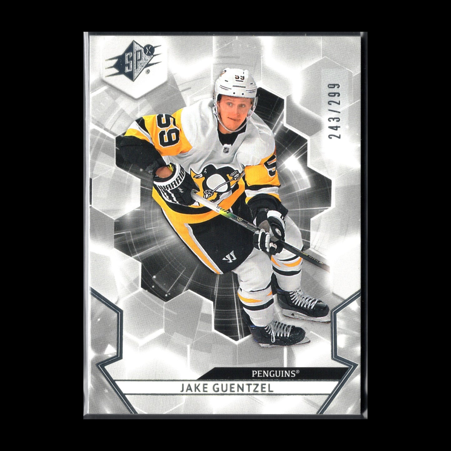 2020-21 Upper Deck SPx JAKE GUENTZEL #65 /299 - Pittsburgh Penguins