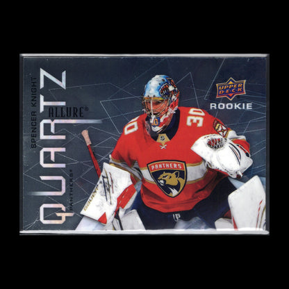 2021-22 UD Allure SPENCER KNIGHT #AQ-SK Quartz Rookie RC - Florida Panthers